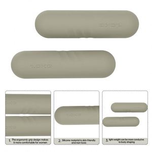 Mancuernas de Silicona Suaves Antideslizantes para Gimnasio en Casa, Yoga, Pilates, Ejercicio Físico, Unisex, Uso Corporal Completo - Product Image 3