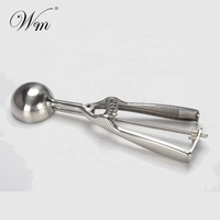 Boule de cuisine renommée, pour faire manger de la pâte à cookies, glace, boules de viande et de melon, 8 pièces, vente en gros