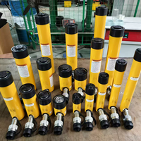 SC05HTB, 5 tonnes, trois vérins hydrauliques et ensemble de boîte à outils avec pompe manuelle, équivalent Enerpac