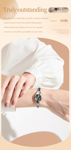 Reloj de Cuarzo OLEVS 7082 de Lujo para Mujer, con Logotipo Personalizado OEM, Diseño Clásico de Diamantes, Elegante, Resistente al Agua, Luminoso, de Acero de Tungsteno - Product Image 5
