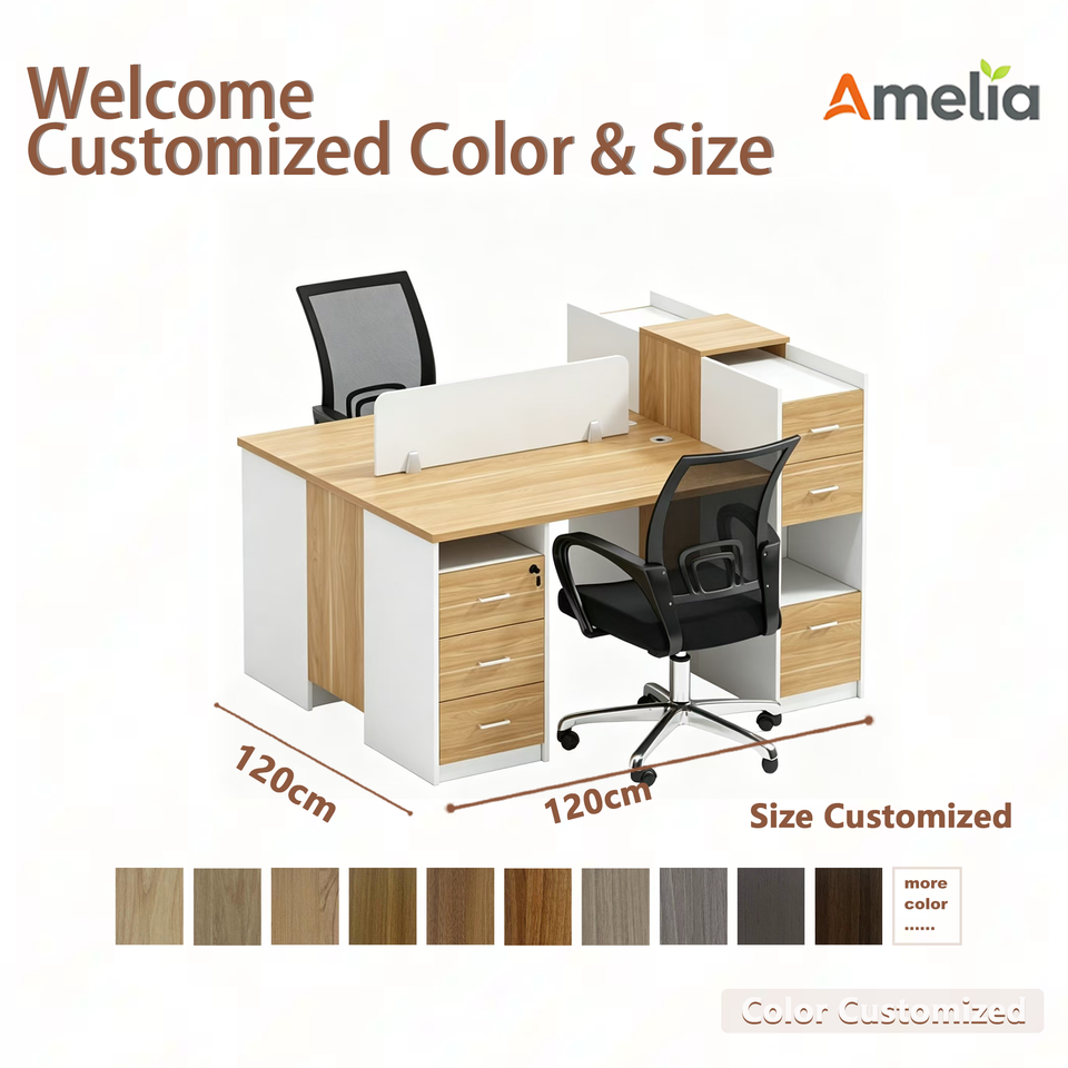 Professional Staff Desking Commercial Workspace Modern Office Furniture ...