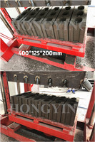 Machine à fabriquer des blocs de béton creux 40A avec moteur efficace, composant essentiel pour le moulage de briques