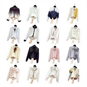 Sottovesti da donna europee americane a maniche lunghe sottovesti traspiranti in tela di velluto dolci magliette digitali da donna - Product Image 1