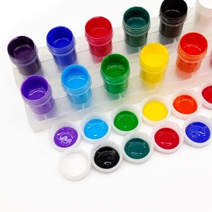 Set di 12 Colori Acrilici Lavabili in Bottiglie da 22ml, Pigmenti Non Tossici per Artisti, Bambini e Pittori Hobbisti - Product Image 5