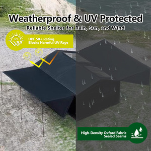 Carpa Inflable Hermética, Resistente al Agua y a los Rayos UV, para las Cuatro Estaciones, de Fácil Montaje en 12 Pasos, Refugio Portátil para Camping - Product Image 3