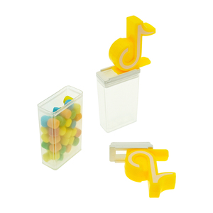 Contenedor de dulces en forma de <span class=keywords><strong>Tik</strong></span> <span class=keywords><strong>Tok</strong></span>, botella de azúcar vacía de plástico para niños, juguetes de dulces - Product Image 2