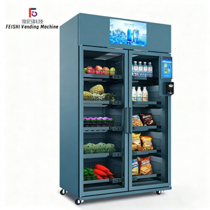 Máquina Expendedora con IA de Bajo <span class=keywords><strong>Consumo</strong></span> Energético, OEM, con SDK, Gestión de Inventario con IA, Multivoltaje, Gestión Basada en la Nube - Product Image 1