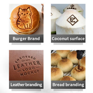 Étiquettes de timbre thermique, timbre de sublimation de timbre de presse thermique avec chaleur, logo de timbre de machine de presse thermique timbre thermique cuir - Product Image 6