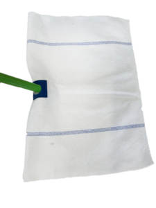 ホワイトコットンモップ50 * 70cm掃除布ラグキッチンクリーン床布使い捨てタオル吸水食器洗いラグ - Product Image 4