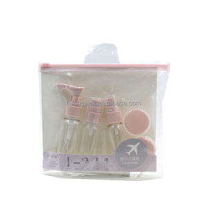 ชุดขวดพลาสติกขนาดเล็กสำหรับขวดโทนเนอร์โลชั่นเซรั่มครีมน้ำยาทำความสะอาดพร้อมปั๊มและฝาเกลียว - Product Image 1