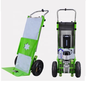 400kg Cargas Escalera eléctrica Escalada Camión de mano Máquina trepadora de escaleras plegable Camión de mano eléctrico automático Carro de mano eléctrico - Product Image 3