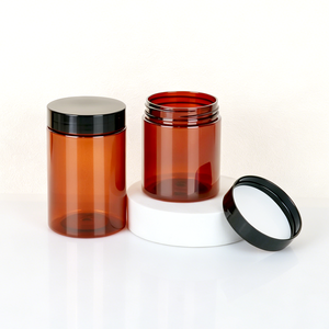 20ml 30ml 50ml 100ml 150ml <b>200ml</b> 300ml PET Plastic <b>Bottle</b> Food Grade with Black Screw Lid Support Customization - Product Image 3