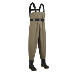 Wholesale waterproof overall with boots To Improve Fishing Experience 