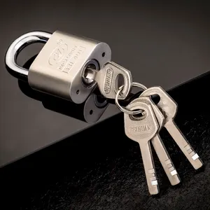 Free Samples From Factory OEM NICKLE-PLATED SQUARE KEY 3/4 Steel Vane Keys Iron Padlock