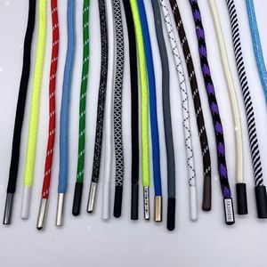 Hot Sale Custom Printed <b>Braided</b> Polyester Drawcords for Garment <b>Accessories</b>-Hoodies High Tenacity & Eco-Friendly 100% Polyester - Product Image 1