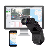 Caméra de tableau de bord GPS portable 4G avec enregistreur vidéo grand Angle 360 degrés WiFi 4G Sim Cloud DVR Platform App Live