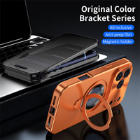 Coque de téléphone antichoc intégrale 360° en gros pour iPhone 17 16 15 14 12 18 Pro Max avec écran de confidentialité et support de charge magnétique