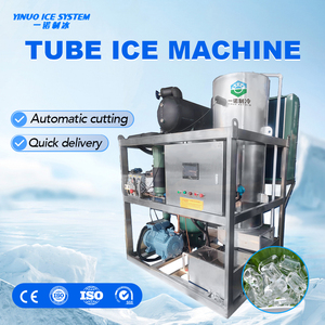 Máquina de Hielo en Tubo de 1 Tonelada, Ahorradora de Energía, Comercial e Industrial, Bajo Costo de Operación - Product Image 1