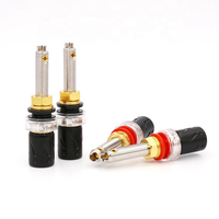 Connecteur de haut-parleur RASANTEK BJ004 à double borne de liaison 23 mm avec prise banane, emballage en plateau plastique pour amplificateur