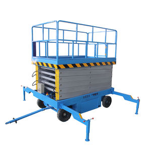 UNW 4-18m 미니 시저 리프트 플랫폼 전동 유압 리프트 테이블 (창고, 공장, 고소작업용, 맞춤 제작 가능) - Product Image 5