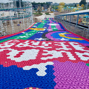 Vui chơi giải trí công viên đi xe cho trẻ em khô trượt tuyết cầu vồng trượt tuyết trượt - Product Image 3