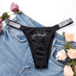 2023 ropa kim loại nội thất chuỗi thongs cho cô gái Spaghetti dây đai sexy G-string quần lót - Product Image 4