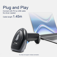 Escáner de Códigos QR Portátil M930Z, Pistola de Escaneo de Códigos de Barras Android 1D 2D, Escáner de Códigos de Barras USB Portátil
