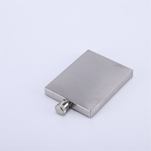 Ngoài Trời Xách Tay OEM Mini 3Oz Hình Chữ Nhật Hình 304 Thép Không Gỉ Hip <span class=keywords><strong>Flask</strong></span> Vuông Phẳng Rượu Vang Chai Hip <span class=keywords><strong>Flask</strong></span> - Product Image 2