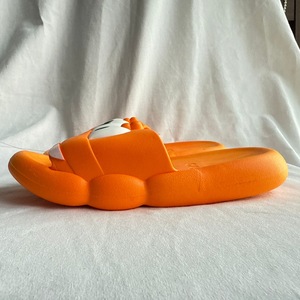 Ciabatte in PVC con Suola Antiscivolo da 15mm, Punta Aperta, per Uso Domestico Estivo, Colore Arancione - Product Image 3