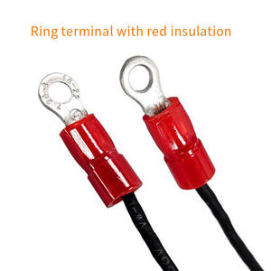 ชุดสายไฟพร้อมขั้วต่อแบบวงแหวนหุ้มฉนวนแบบ Crimp ขนาด 1.25 มม. รุ่น GH แบบกำหนดเอง - Product Image 2