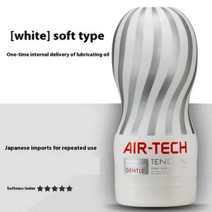 Masturbateur japonais élégant pour <span class=keywords><strong>Tenga</strong></span> Airplane Cup Masturbateur masculin Sex Toy TPE Premium pour adulte avec fonction de vibration - Product Image 6