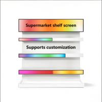Pantalla LCD de 21 24 29 35 43 88 Pulgadas para Publicidad en Estantes, Pantalla Ultra Ancha para Uso en Automóviles