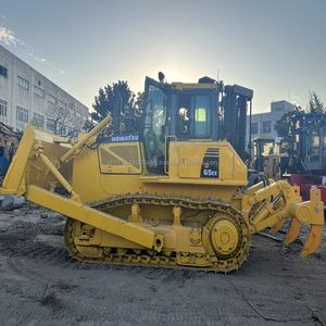 Komatsu D65E-Bulldozer sur chenilles D65E-12 d'origine, marque japonaise Komatsu D155AX D65EP, bulldozer hydraulique avec ripper - Product Image 1