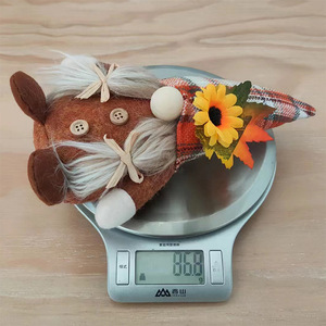 Decoraciones Hechas a Mano para el Día de Acción de Gracias, Decoraciones Otoñales para el Día de Acción de Gracias, Muñecos de Peluche de Duendecillos, Muñecos de Gnomos con Calabazas y Girasoles - Product Image 6