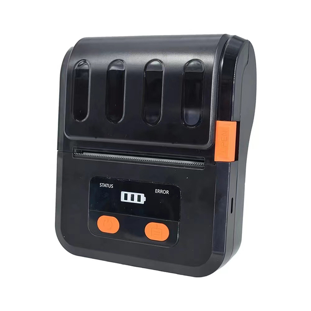 QJ-589 2 Inch 58mm Mini Portable Mobile Thermal Label Printer with BT Android IOS Receipt Printer for POS Retail Logistics