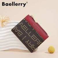 Baellerry Populaire Porte-Monnaie Femme Fente Multi-Cartes Personnalisée Porte-Monnaie Petit Portefeuille