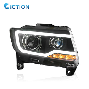 Faros LED de coche para <span class=keywords><strong>JEEP</strong></span> <span class=keywords><strong>Compass</strong></span> 2011-2016 faros Plug and Play con lente de proyector DRL H/L faros delanteros LED - Product Image 3