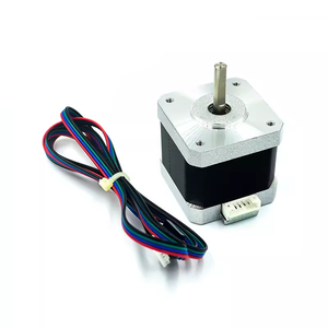 17HS8401B แกนเอาต์พุตเดี่ยวไฮบริด 42 สเต็ปเปอร์มอเตอร์ 48 มม. 2 เฟส 4 สาย - Product Image 1