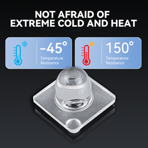 ODM Lentille en silicone moulée par injection personnalisée pour scanner de codes à barres Machine Vision haute clarté faible stress thermoplastique personnalisable - Product Image 5