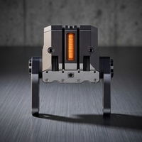 Dispositif robotique de précision pneumatique entièrement étanche à double mâchoires avec indicateur de pesée intégré