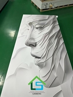 Abordable économique de haute qualité durable imperméable au feu feuille de marbre PVC d'intérieur pour des conceptions intérieures élégantes