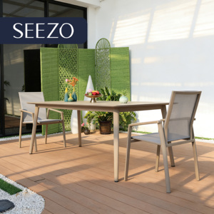 <span class=keywords><strong>Table</strong></span> de <span class=keywords><strong>jardin</strong></span> en <span class=keywords><strong>aluminium</strong></span> tressé Teslin, mobilier d'extérieur pour restaurant, <span class=keywords><strong>table</strong></span> et chaises en métal imperméables pour <span class=keywords><strong>10</strong></span> <span class=keywords><strong>personnes</strong></span> - Product Image 5