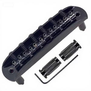 Chrome Metal Jazz Master <span class=keywords><strong>Guitar</strong></span> Tremolo/Bass Bridge <span class=keywords><strong>Jaguar</strong></span> Mustang Style Accesorio para bajo - Product Image 2