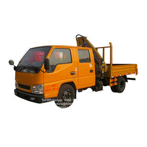 חדש JMC כפול בקתת בום משאית מתקפל זרוע מעלית מיני קטן להרים משאית מנוף <span class=keywords><strong>3</strong></span> טון 2ton - Product Image 1