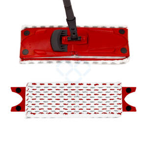 Paño de cabeza de mopa para <span class=keywords><strong>Vileda</strong></span> <span class=keywords><strong>UltraMax</strong></span>, almohadillas de microfibra para mopa, accesorio de limpieza para el hogar, recarga lavable, reemplazo de paño de mopa plana - Product Image 2