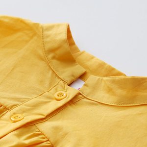 Camiseta de Algodón Peruano con Mangas Abullonadas y Capa Superior de Gel, Camiseta Estampada para Niñas, Se Busca Fabricante y Distribuidor de Ropa - Product Image 5