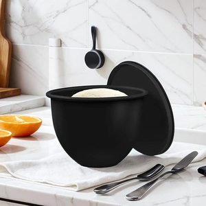 Wholesale Silicone Bowl Liner With Lids for Tilt Head Mixers 5 Qt Capacity Heat Resistant No Design <b>Accessory</b> - Product Image 1