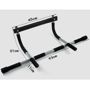 Barra de dominadas para puerta, para gimnasio en casa, con tres posiciones de agarre, para ejercicios de dominadas y flexiones - Product Image 5