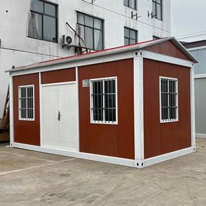 Casa Prefabricada de 20 pies, de Ensamblaje Rápido, Modular, con Paneles Sándwich, Techo a Dos Aguas, Tipo Contenedor, para Oficina, Escuela y Dormitorio - Product Image 6