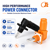 Connecteur de batterie haute tension 1500V 70A-500A en cuivre, étanche IP67, pour système d'énergie solaire